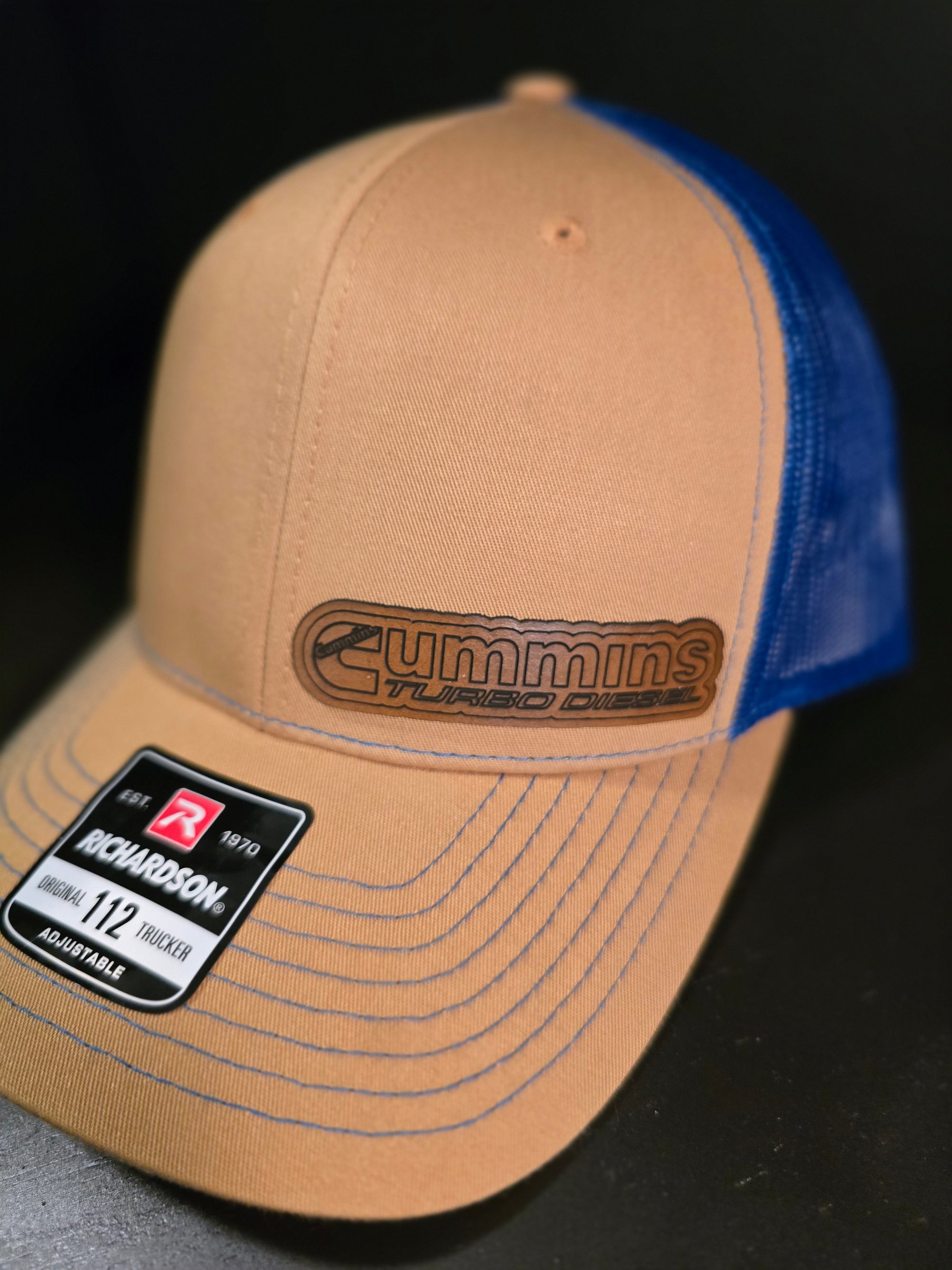 Richardson 112 Trucker Cummins Diesel Patch OSFA Adjustable Size Classic Iconic Style