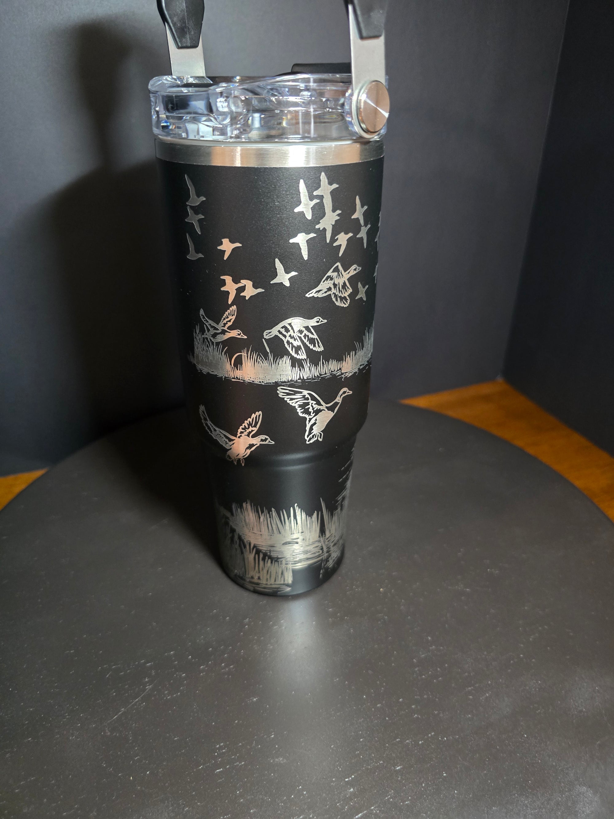 30oz Insulated Stainless Steel Tumbler – Laser-Engraved Hunting outdoors Design, Double-Wall Vacuum Sealed, Powder-Coated Finish
