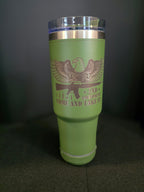 "Come and Take It" Patriotic Engraved Speaker Tumbler 30oz