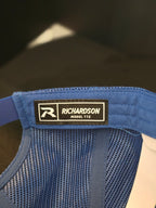 Richardson Gulf of America Acrylic Tri Color Trucker Hat OSFA Est 1970 Model 112 Adjustable Size