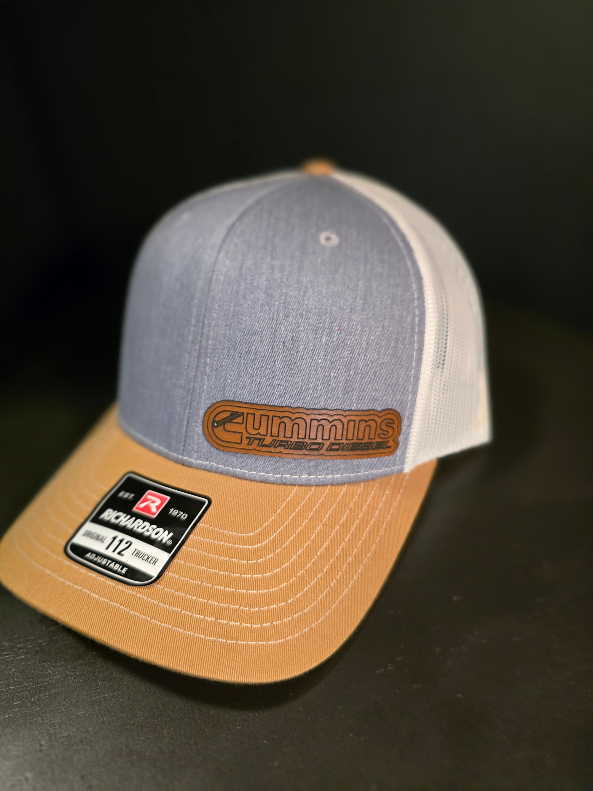 Richardson 112 Trucker Cummins Diesel Patch OSFA Adjustable Size Classic Iconic Style