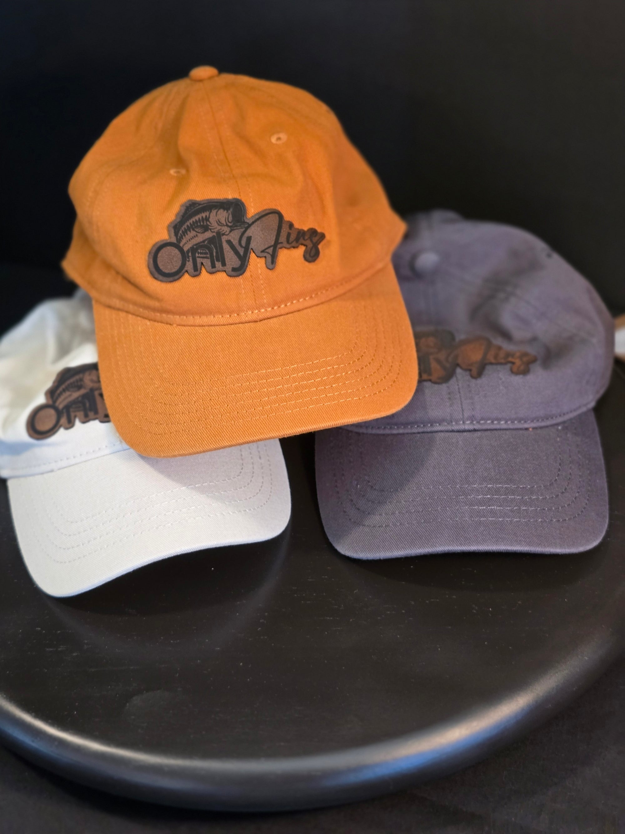 Youth "Only Fins" fishing hats